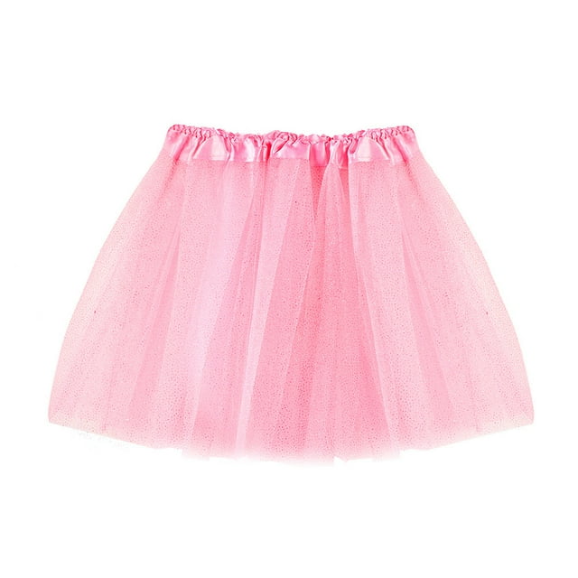 Girls Kids Baby Dance Fluffy Tutu Skirt Pettiskirt Ballet Fancy Costume ...