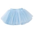thumbnail image 1 of Girls Kids Ballet Skirt Mesh Tutu Ballerina Dress Gymnastics Dancing Skirt Princess Pettiskirts Clothes, 1 of 19