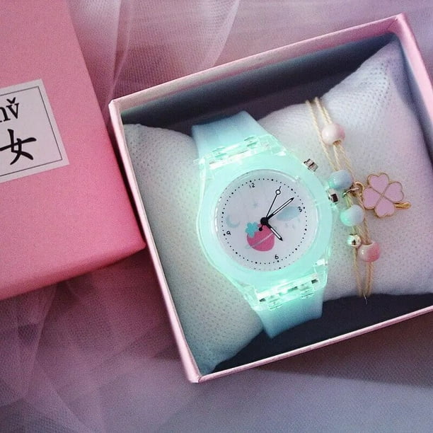 Led analog watch deals