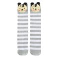 thumbnail image 1 of Girls Knee High Socks : Kids Crazy Long Socks 3-12 years, Tall Boot Cute Animal Cotton Fun Gift E Free, 1 of 2