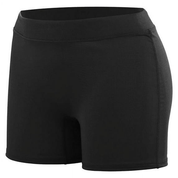 Girls Knock Out Shorts, Black - Small