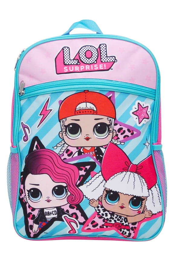 Girls LOL Surprise Superstar Backpack 16" Pink