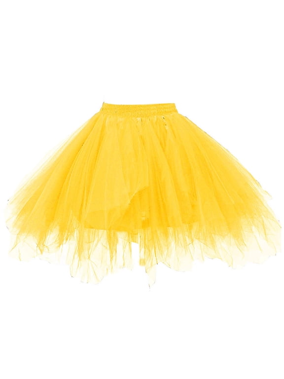 Girls Layered Mesh Skirt Party Birthday Dance Princess Skirt Ruffle Tiered Tutu Skirt Sweet Clubwear
