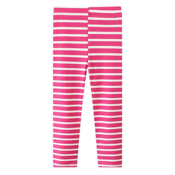 Girls' Leggings Basic Legging for Kids Fitting Long Pant Girls Leggings Toddler Active Leggings Black 5-7Y