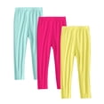 thumbnail image 1 of Girls Leggings Cotton Leggings for Girls Tween Full Length Stretchy Warm Tights Pants Cute Clothes for 2-13 Years, 1 of 7