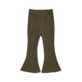 Olive Multi-Color Bell Jeans Olive Multi-Color Bell Jeans