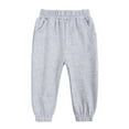 thumbnail image 1 of Girls Boys Full Length Leggings Soft Comfortable Stretchy Sweatpants Jogger Pants, 1 of 3
