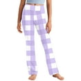 thumbnail image 1 of Girls Leggings Girls Clothes Dance Pants 5T Leggings Childrens Clothes Girls Leggings for Girls 12-14 Flare Pants for Girls, Purple, 1 of 9