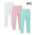 thumbnail image 1 of Girls Leggings High Waisted Yoga Workout Athletic Dance Running Pants 3 Packs Pink 12-13 Years, 1 of 7