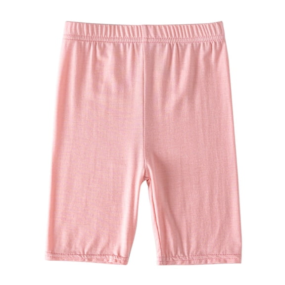 Girls Leggings Knee Length Basic Kids Thin Solid Athletic Yoga Capri Sport Dance Casual Leggings 3-10 Years