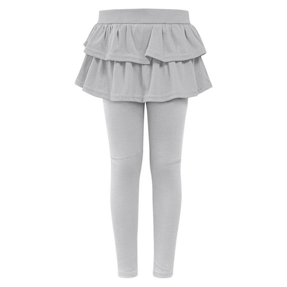 Girls Leggings Toddler Pants Leggings for Girls School Uniform Tutu Ruffle Skirt Kids Pull On Warm Clothes