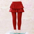 thumbnail image 1 of Girls Leggings with Skirt Toddler Tutu Pants for Girls Footless Tights, 1 of 7