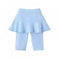 thumbnail image 1 of Girls Leggings with Skirt Warm Kids Leggings Tutu Pants 3-11Y, 1 of 10