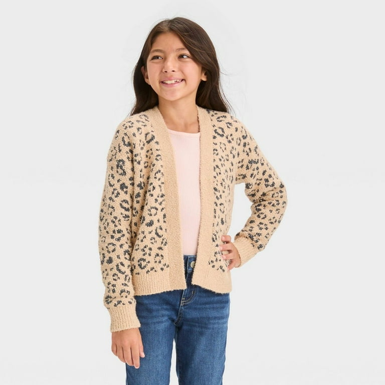 Leopard cardigan walmart online