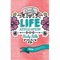 Girls Life Application Study Bible-NLT (Hardcover)