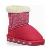 THE LAKESIDE COLLECTION Girls Light Up Winter Boots