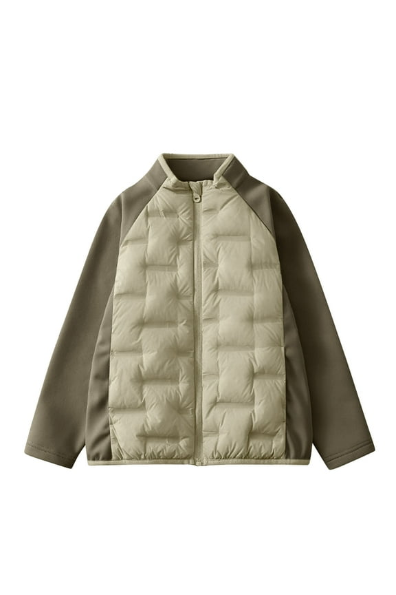 Girls Lightweight Down Jacket Warm Winter Outerwear for Kids Ideal for Daily Wear and Outdoor Activities