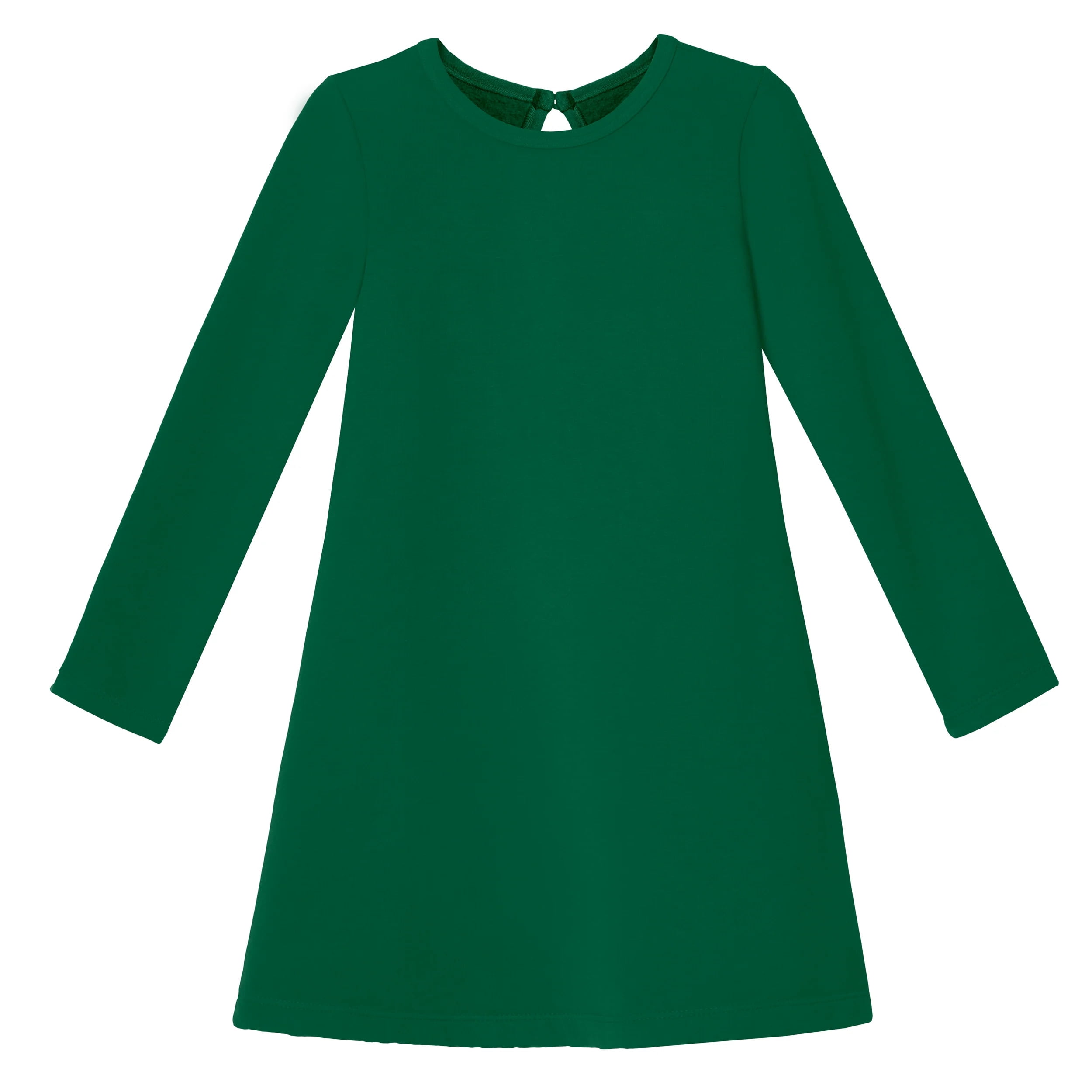 Forest green girls dress top
