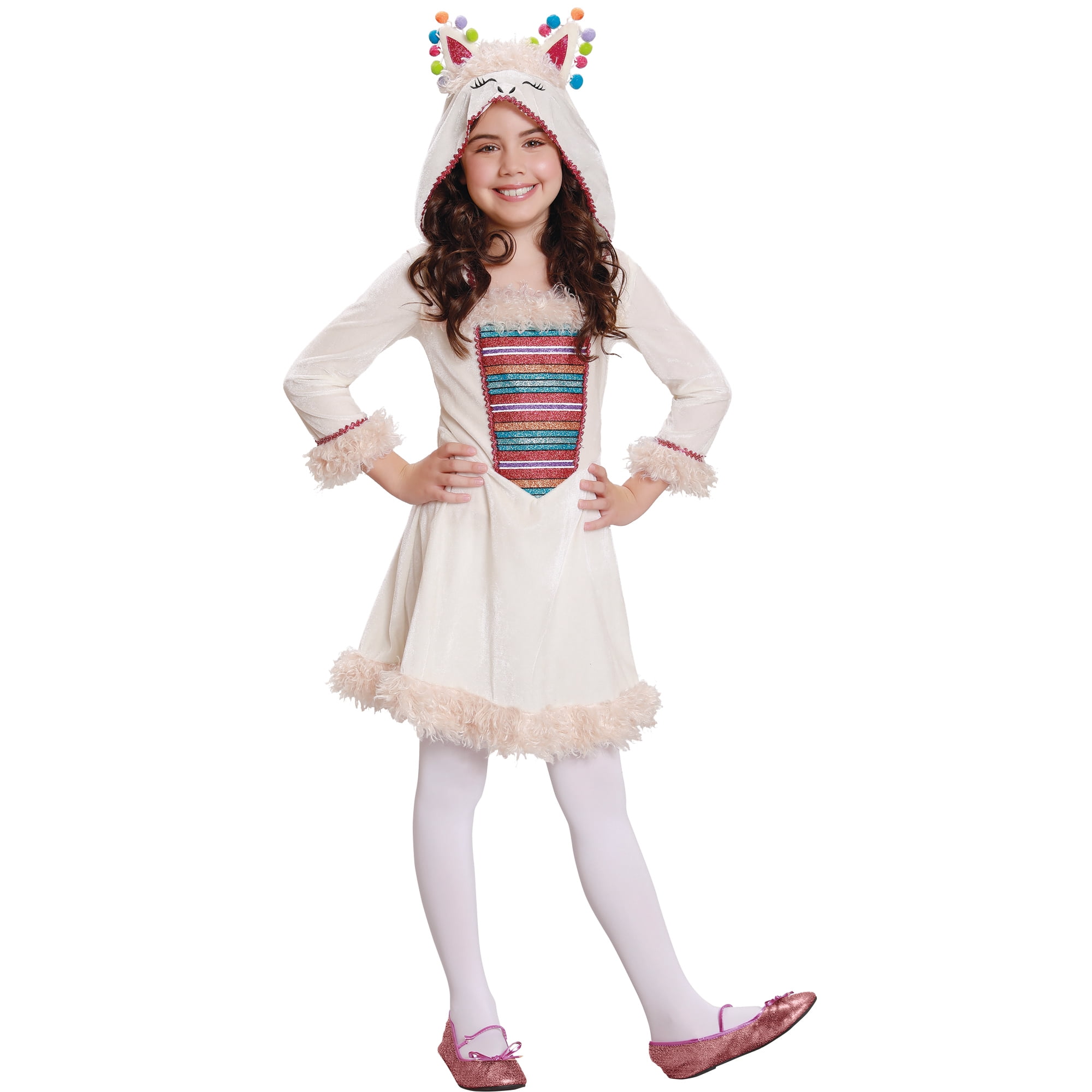 Girls Lil' Llama Halloween Costume