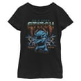 thumbnail image 1 of Girls Lilo & Stitch 80s Rocker Stitch T Shirt, 1 of 4
