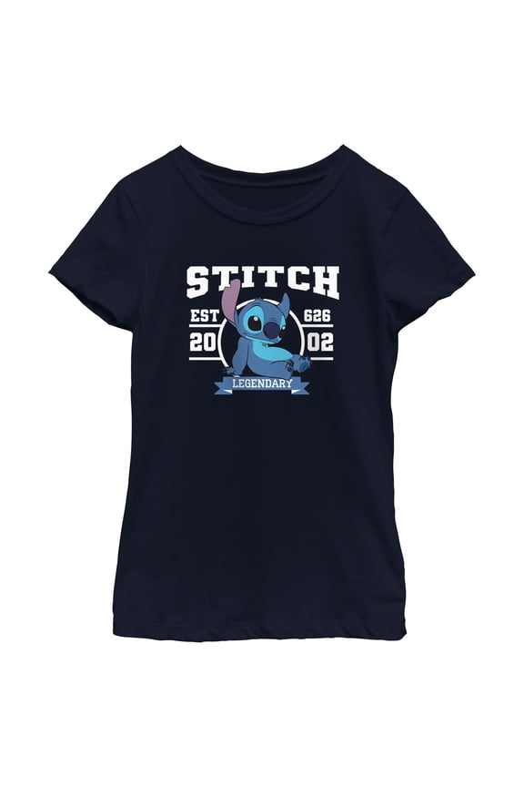 Girls Lilo & Stitch Alien Est. 2002 T Shirt