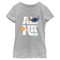 thumbnail image 1 of Girls Lilo & Stitch Aloha Flowers T Shirt, 1 of 4