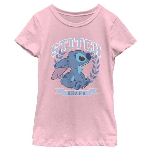 Girls Lilo & Stitch Athletic Ohana T Shirt