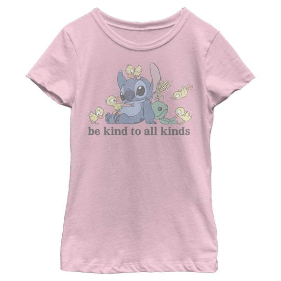 Girls Lilo & Stitch Be Kind to All Kinds T Shirt