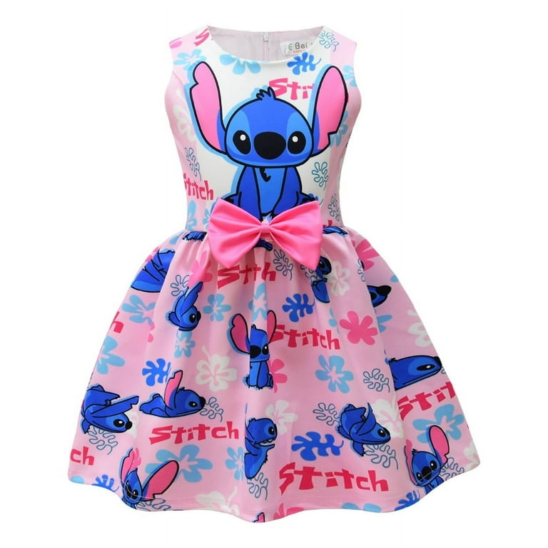 Playful Pink Bow Adorned Sundress Playful Pink Bow Adorned Sundress
