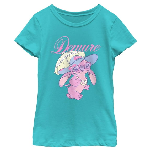Girls Lilo & Stitch Demure Angel T Shirt