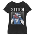 thumbnail image 1 of Girls Lilo & Stitch Distressed Nose Picker T Shirt, 1 of 4