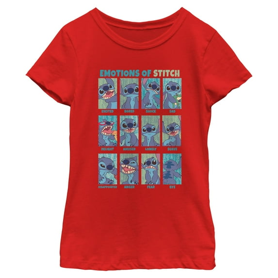 Girls Lilo & Stitch Emotions of 626 T Shirt