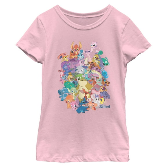 Girls Lilo & Stitch Experiment Compilation T Shirt