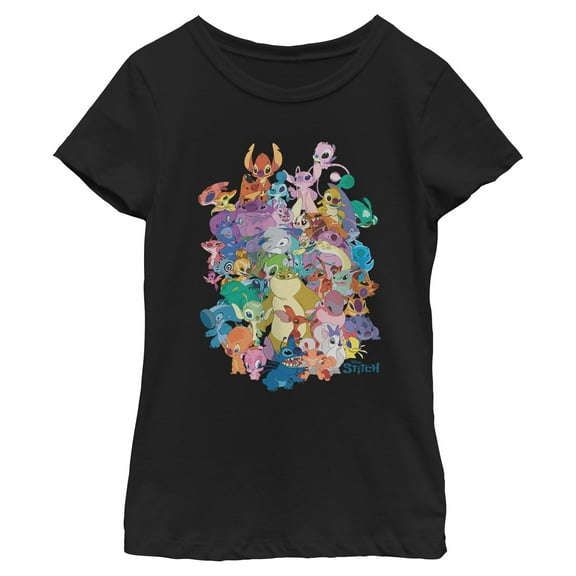 Girls Lilo & Stitch Experiment Compilation T Shirt