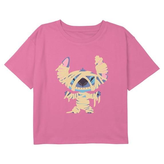 Girls Lilo & Stitch Halloween Mummy Stitch T Shirt