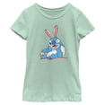 thumbnail image 1 of Girls Lilo & Stitch Mischievous Easter Bunny T Shirt, 1 of 5