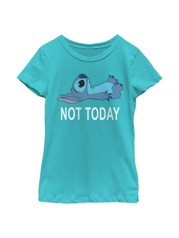 Girls Lilo & Stitch Not Today T Shirt