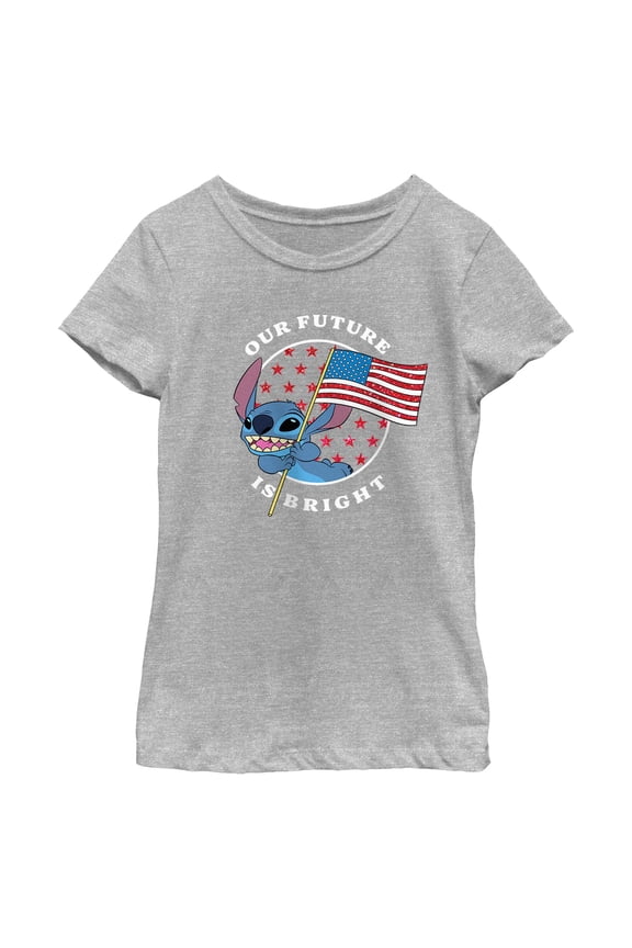 Girls Lilo & Stitch Our Future Is Bright T Shirt