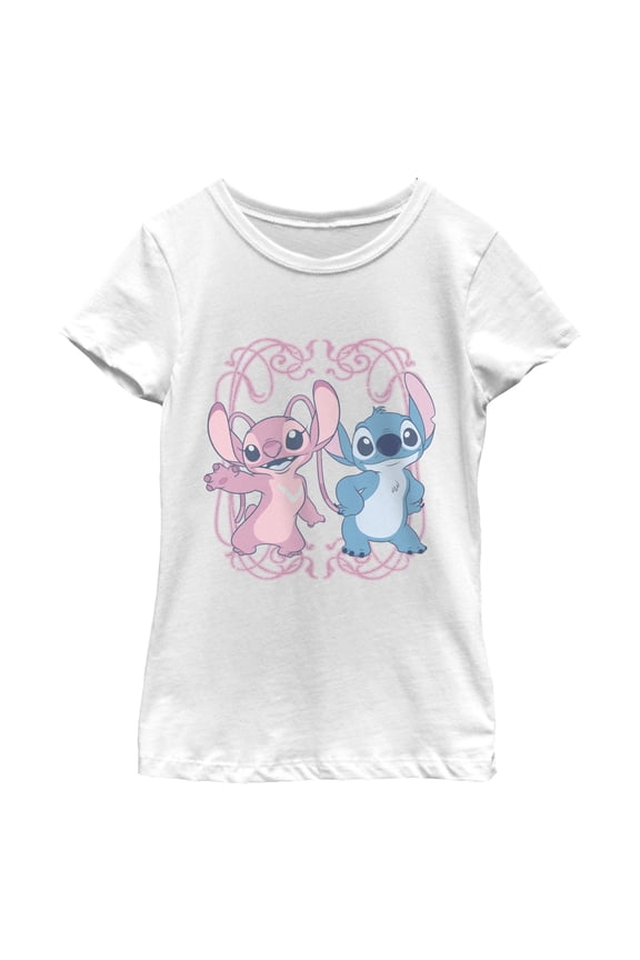 Girls Lilo & Stitch Picture Perfect Aliens T Shirt