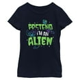 thumbnail image 1 of Girls Lilo & Stitch Pretend I'm An Alien T Shirt, 1 of 4