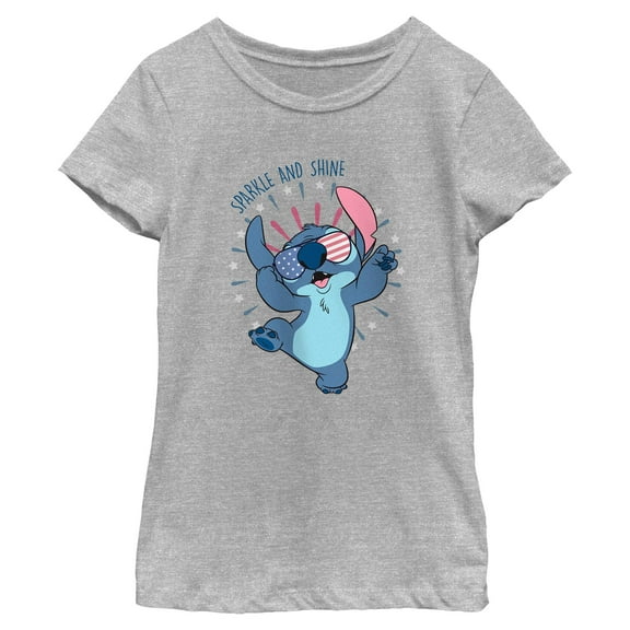 Girls Lilo & Stitch Sparkle And Shine T Shirt