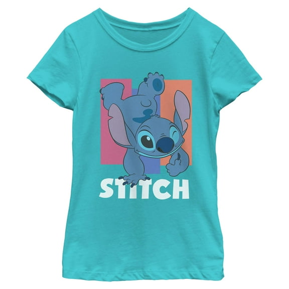 Girls Lilo & Stitch Thumbs Up T Shirt
