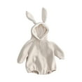 thumbnail image 1 of Girls Long Sleeve Bodysuit Soft Pullover Romper Comfortable Baby Sweatshirt Outfit for Toddler Playwear, 1 of 3