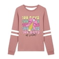 thumbnail image 1 of Girls Long Sleeve Casual Top Comfortable Round Neck Tee with Cute Floral Print Design for Everyday Wear 3-8 Years, 1 of 2