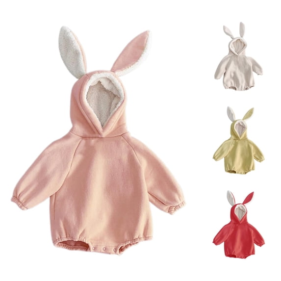 Girls Long Sleeve Pullover Romper Sweatshirt Bodysuit
