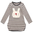 thumbnail image 1 of Girls' Long Sleeve T-shirt with Rabbit RH1429, 1 of 2