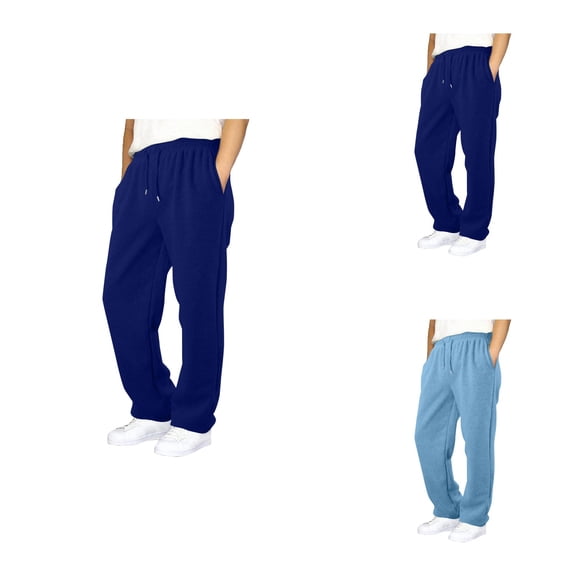 Girls Loose Fitting Wide Leg Sweatpants, Oversized Baggy Track Pants with Drawstring Waistband & Pockets, Casual Solid Color Joggers