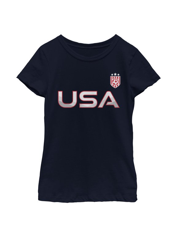 Girls Lost Gods USA Active Crest T Shirt