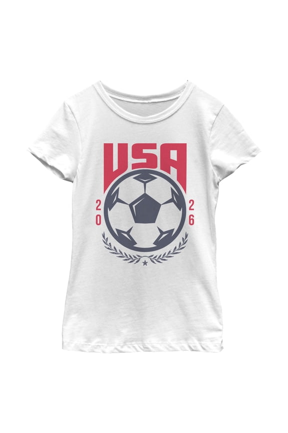 Girls Lost Gods USA Soccer Ball 2026 T Shirt