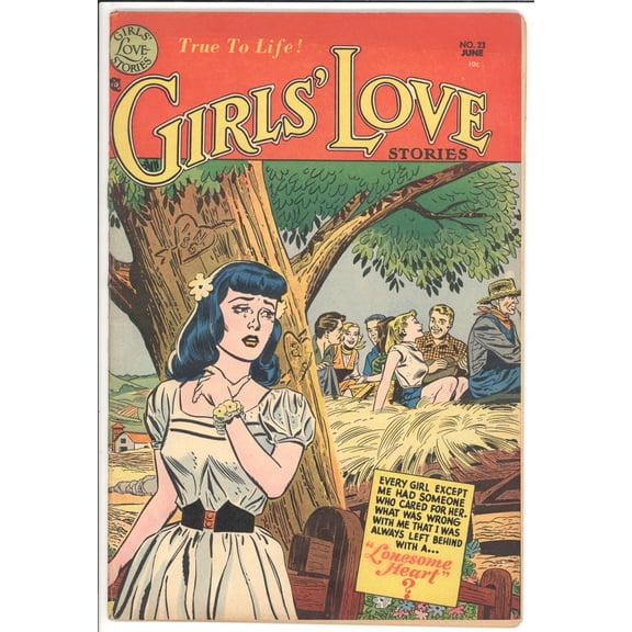 Girls' Love Stories #23 Comic Book
